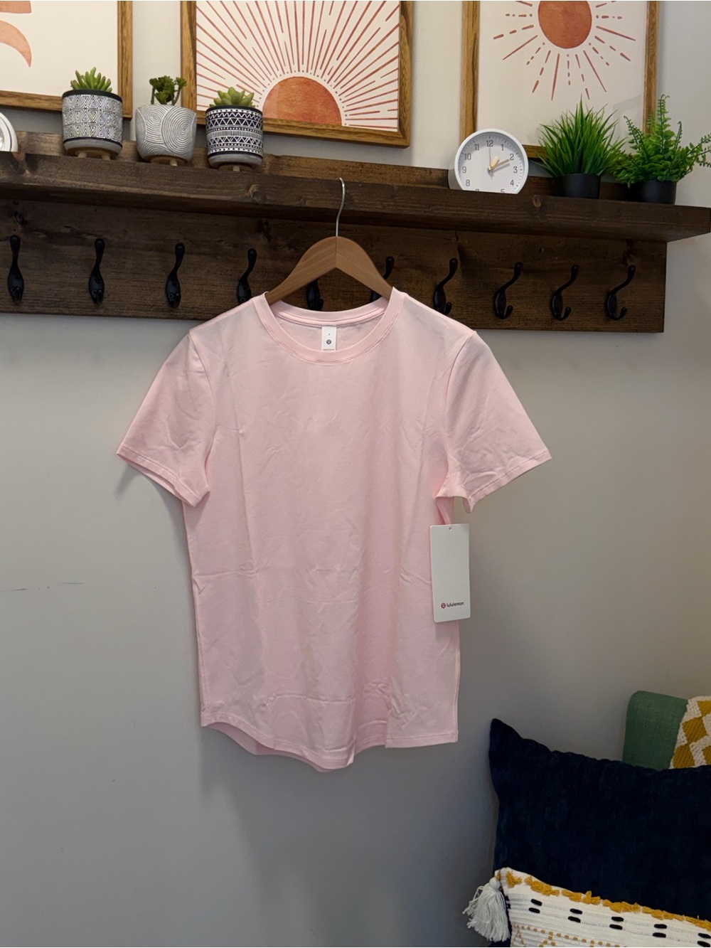 NWT lululemon Love Crew, Size 8, Color PIAR